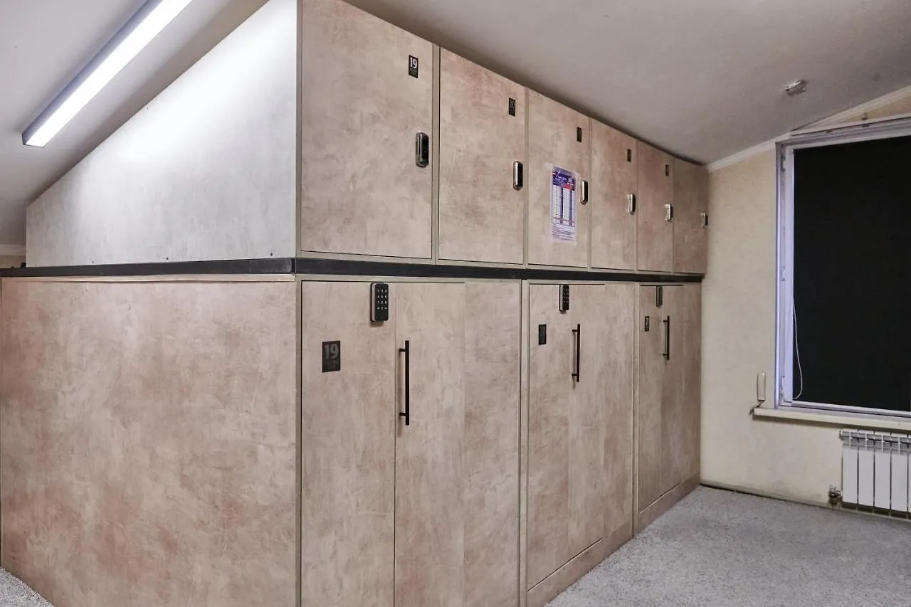 Capsule hotel Almaty Central Hostel Kazakhstan